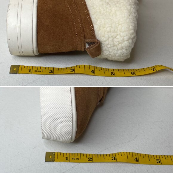 Marc Fisher Darlen Leather Platform Ankle Boots Size 8.5 - Picture 10 of 16